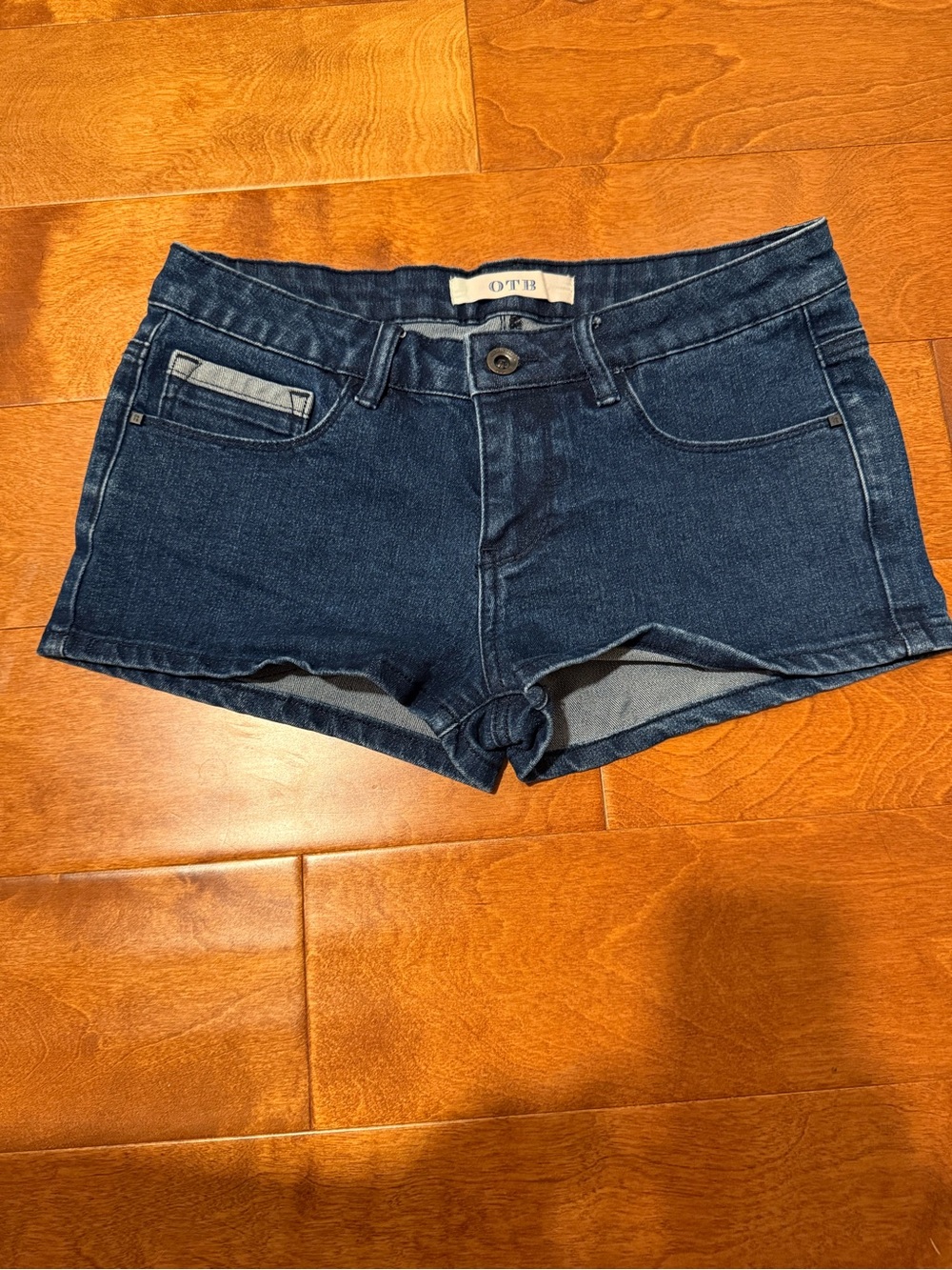 OTB Women’s Dark Blue Denim Shorts Size 5